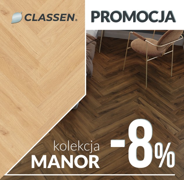 Kup podłogę Classen o 8% taniej!