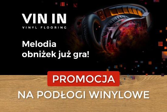 Melodia obniżek już gra – promocja podłóg winylowych VIN IN 