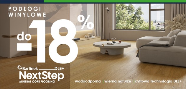 Podłogi winylowe Barlinek do -18%!