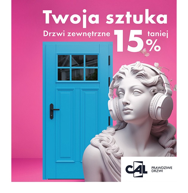 Promocja na drzwi zewnętrzne CAL – zyskaj aż do 15% rabatu! 