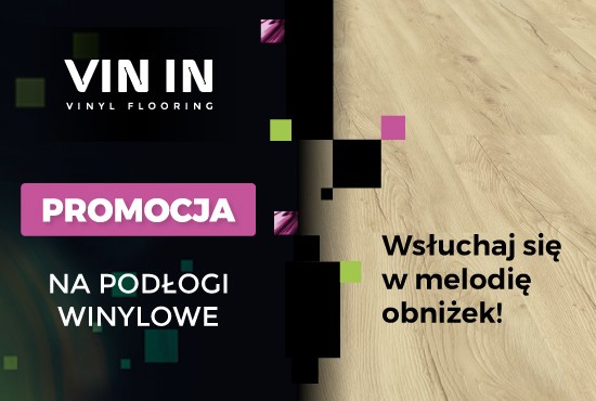 Wsłuchaj się w melodię obniżek i złap rytm oszczędności z marką VIN IN!