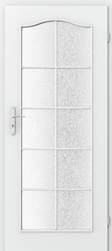 Białe drzwi Porta