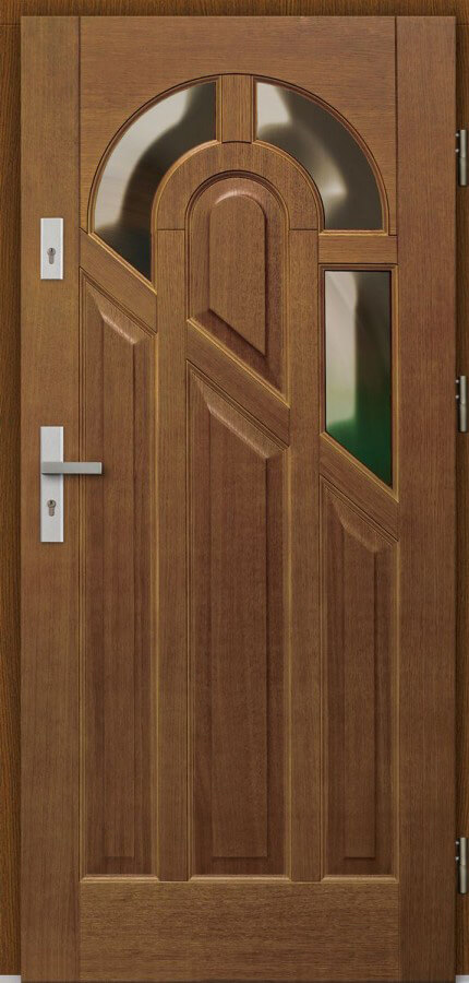 Drzwi zewnętrzne sosnowe MF Drzwi