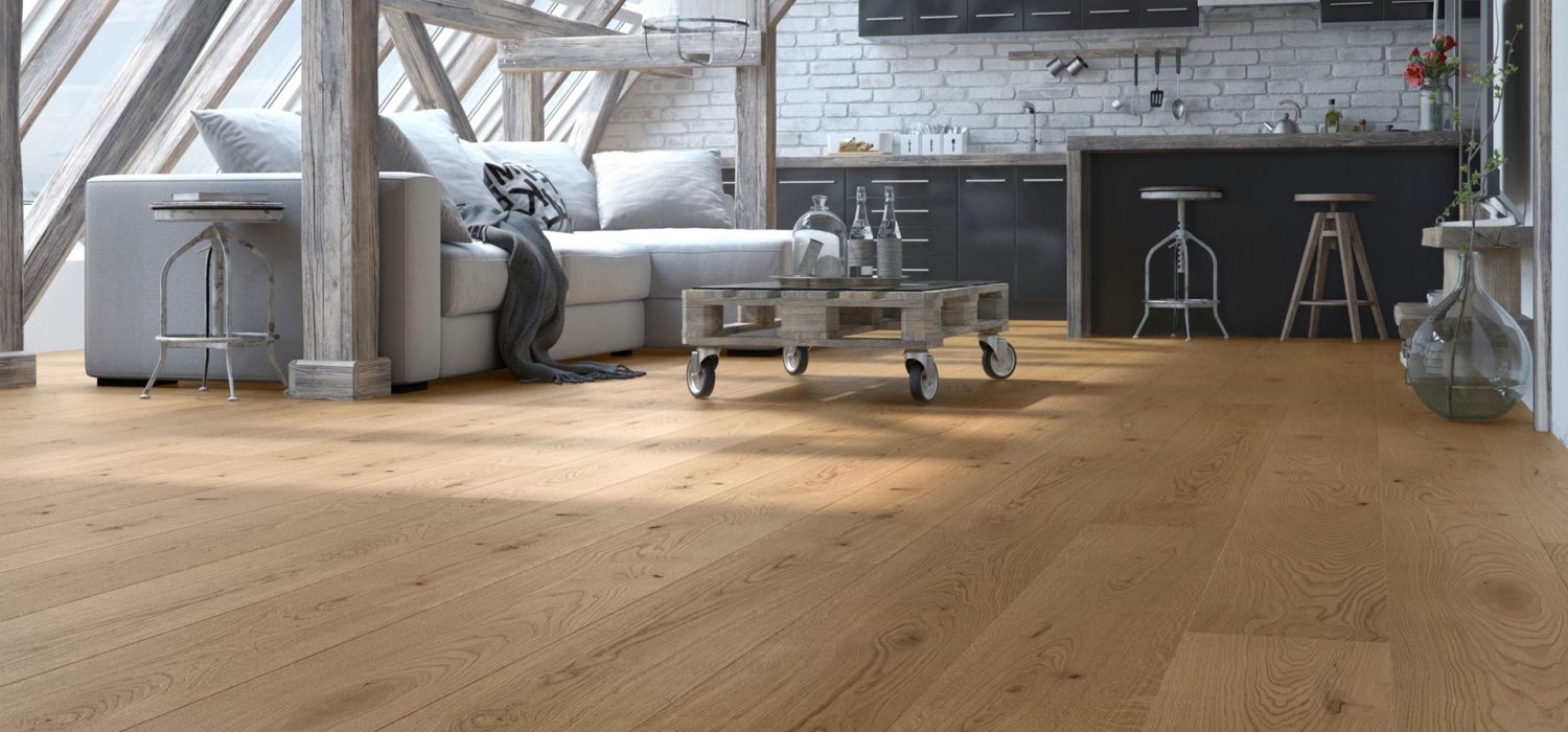 baltic wood PAINTERS_FRIDA_DAB_RUSTIC_1R_SMOKED-SMOKED_LAKIET-SUPERMAT_ARANZACJA